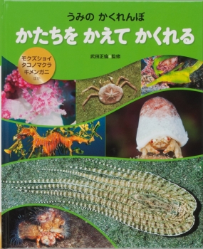 かたちを かえて かくれる　モクズショイ・タコノマクラ・キメンガニ ほか