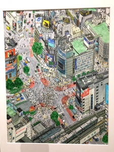 『東京まちがいさがし』著者・藤原 徹司さん、絵本原画展へ！
