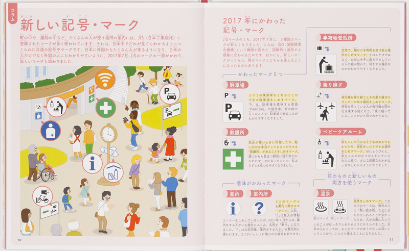 町でよく見る記号とマーク 気になる記号とマークの図鑑 Willこども知育研究所 金の星社