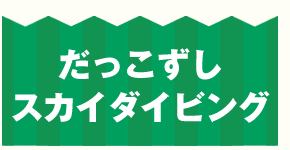 だっこずしスカイダイビング